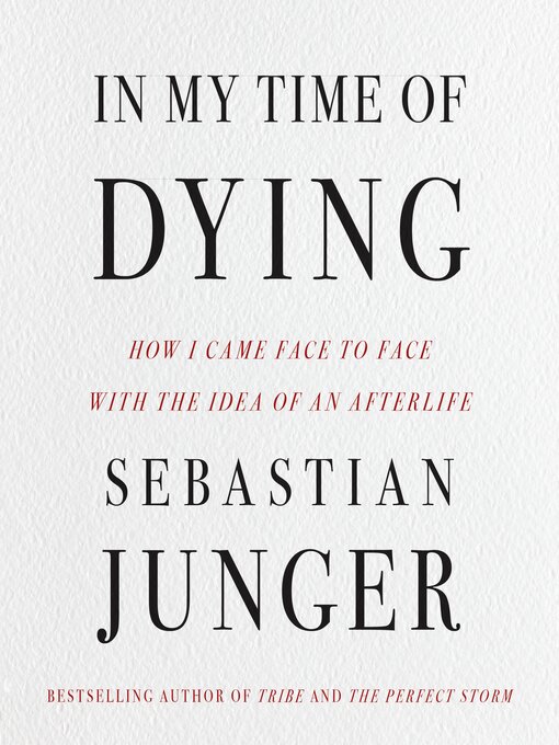 Cover image for In My Time of Dying